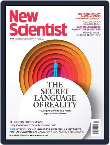 New Scientist Australian Edition August 20th, 2022 Digital Back Issue Cover