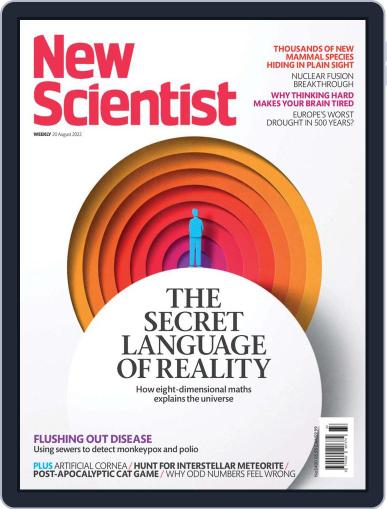 New Scientist International Edition August 20th, 2022 Digital Back Issue Cover