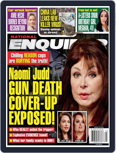 National Enquirer August 29th, 2022 Digital Back Issue Cover