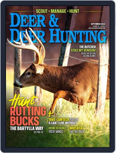 Deer & Deer Hunting September 1st, 2022 Digital Back Issue Cover