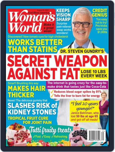 Woman's World August 29th, 2022 Digital Back Issue Cover