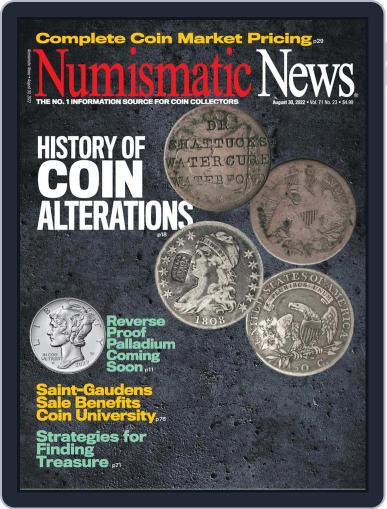Numismatic News August 30th, 2022 Digital Back Issue Cover