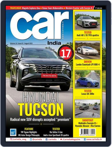 Car India August 1st, 2022 Digital Back Issue Cover