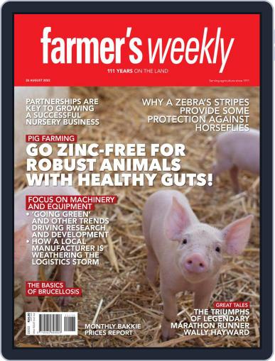 Farmer's Weekly August 26th, 2022 Digital Back Issue Cover