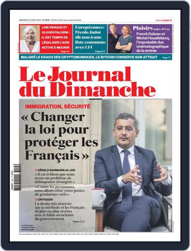 Le Journal du dimanche August 21st, 2022 Digital Back Issue Cover