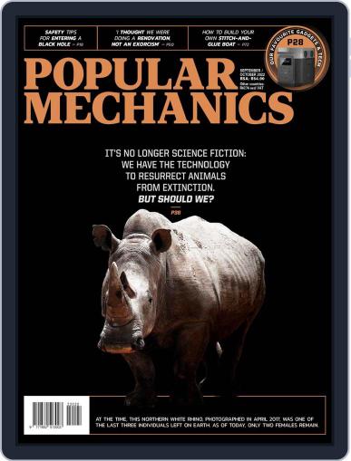 Popular Mechanics South Africa September 1st, 2022 Digital Back Issue Cover