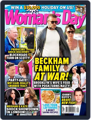 Woman's Day Australia August 29th, 2022 Digital Back Issue Cover