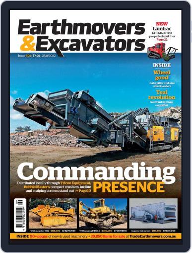 Earthmovers & Excavators August 22nd, 2022 Digital Back Issue Cover