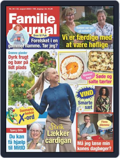 Familie Journal August 22nd, 2022 Digital Back Issue Cover
