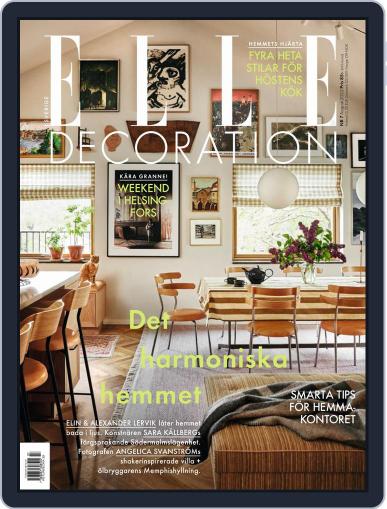 ELLE Decoration Sweden August 1st, 2022 Digital Back Issue Cover