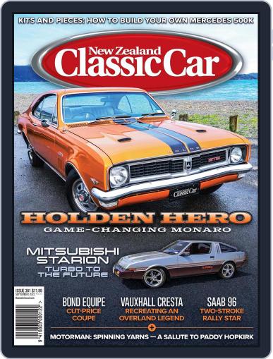 NZ Classic Car September 1st, 2022 Digital Back Issue Cover