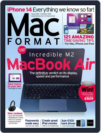 MacFormat August 23rd, 2022 Digital Back Issue Cover