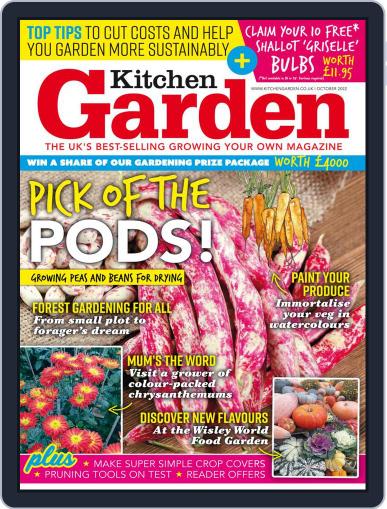 Kitchen Garden October 1st, 2022 Digital Back Issue Cover