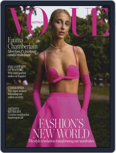 Vogue Australia September 1st, 2022 Digital Back Issue Cover
