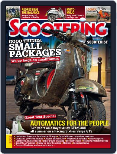 Scootering September 1st, 2022 Digital Back Issue Cover
