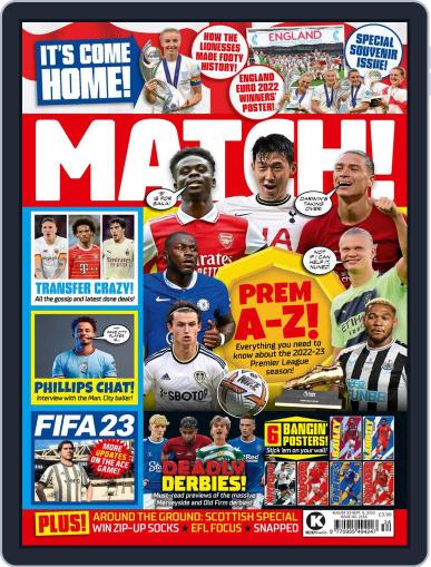 MATCH! August 23rd, 2022 Digital Back Issue Cover