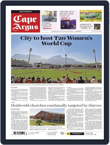 Cape Argus August 23rd, 2022 Digital Back Issue Cover