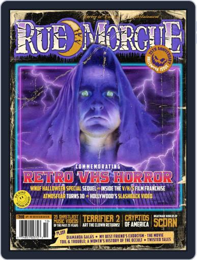 RUE MORGUE September 1st, 2022 Digital Back Issue Cover