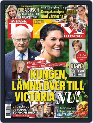 Svensk Damtidning August 25th, 2022 Digital Back Issue Cover