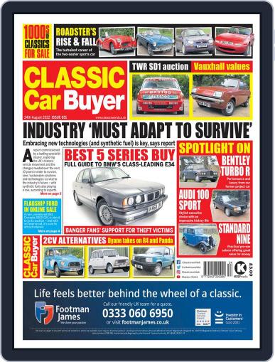 Classic Car Buyer August 24th, 2022 Digital Back Issue Cover