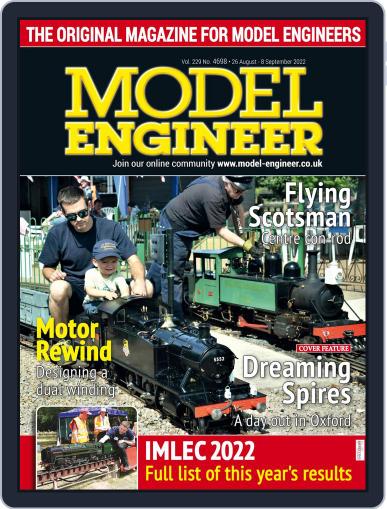 Model Engineer August 23rd, 2022 Digital Back Issue Cover