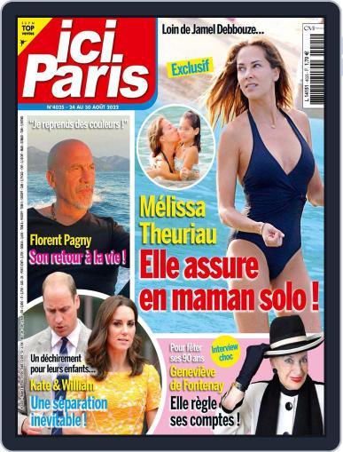 Ici Paris August 24th, 2022 Digital Back Issue Cover