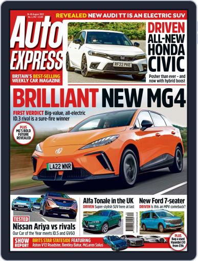 Auto Express August 24th, 2022 Digital Back Issue Cover