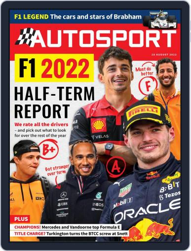 Autosport August 18th, 2022 Digital Back Issue Cover