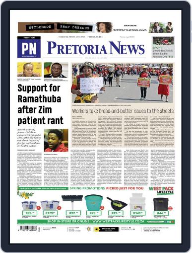 Pretoria News August 25th, 2022 Digital Back Issue Cover