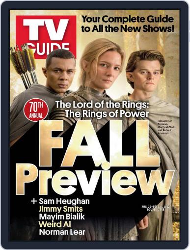 Tv Guide August 29th, 2022 Digital Back Issue Cover
