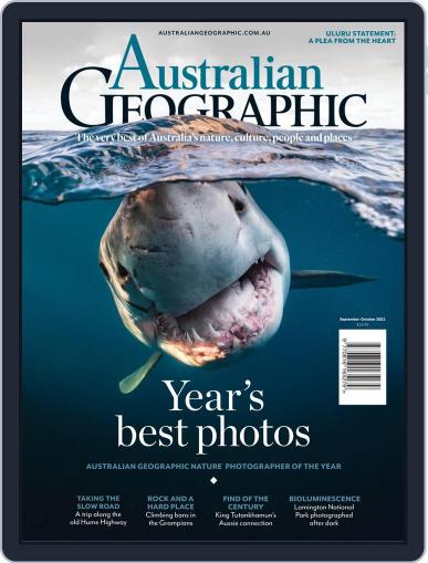 Australian Geographic September 1st, 2022 Digital Back Issue Cover