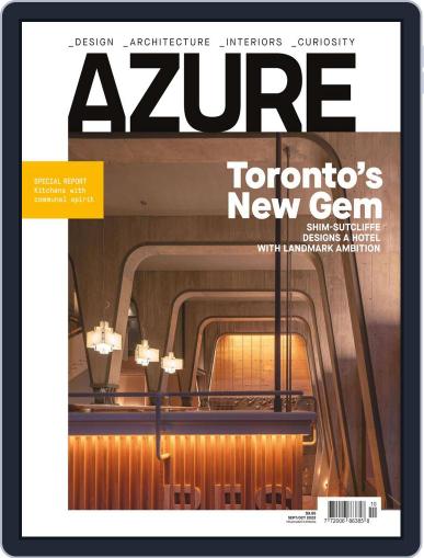 AZURE September 1st, 2022 Digital Back Issue Cover