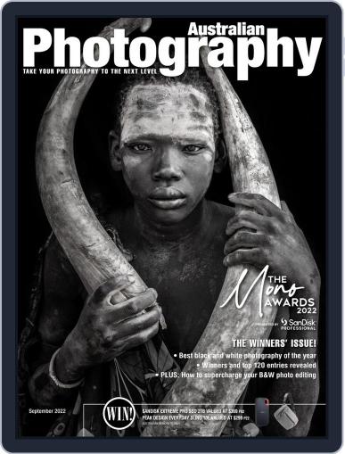 Australian Photography September 1st, 2022 Digital Back Issue Cover