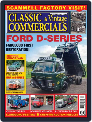 Classic & Vintage Commercials August 26th, 2022 Digital Back Issue Cover