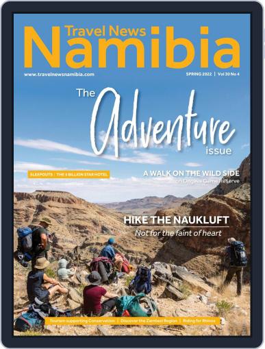 Travel News Namibia September 1st, 2022 Digital Back Issue Cover