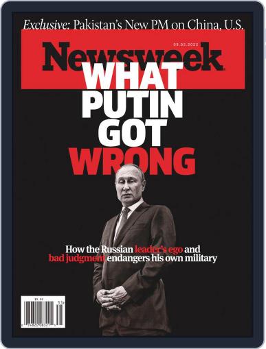 Newsweek September 2nd, 2022 Digital Back Issue Cover