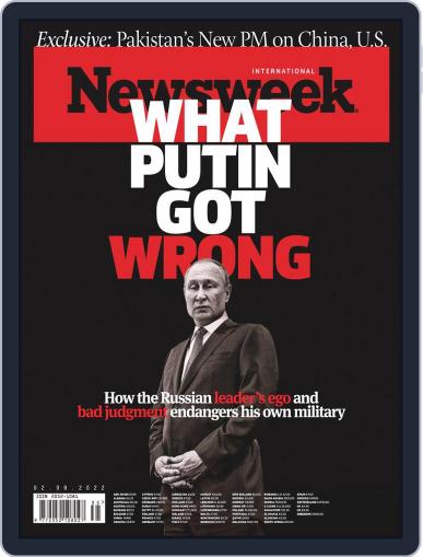Newsweek International September 2nd, 2022 Digital Back Issue Cover