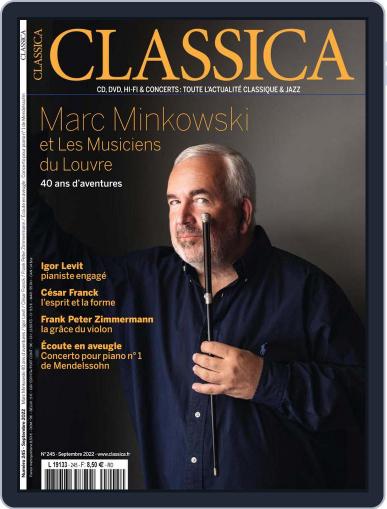 Classica September 1st, 2022 Digital Back Issue Cover