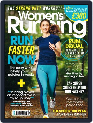 Women's Running United Kingdom August 25th, 2022 Digital Back Issue Cover