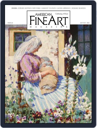 American Fine Art September 1st, 2022 Digital Back Issue Cover
