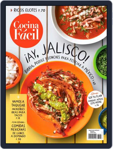 Cocina Fácil September 1st, 2022 Digital Back Issue Cover