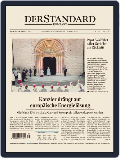 STANDARD Kompakt August 28th, 2022 Digital Back Issue Cover
