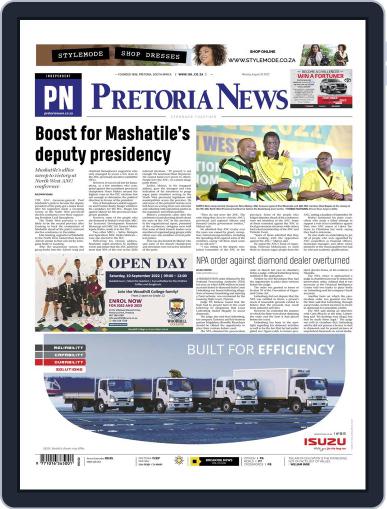 Pretoria News August 29th, 2022 Digital Back Issue Cover