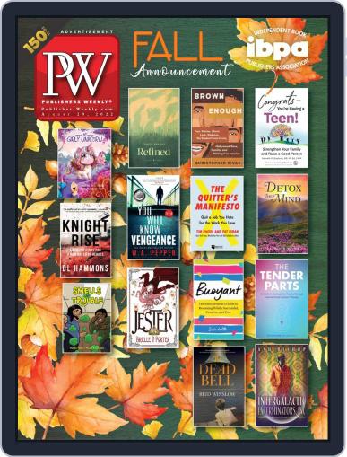 Publishers Weekly August 29th, 2022 Digital Back Issue Cover