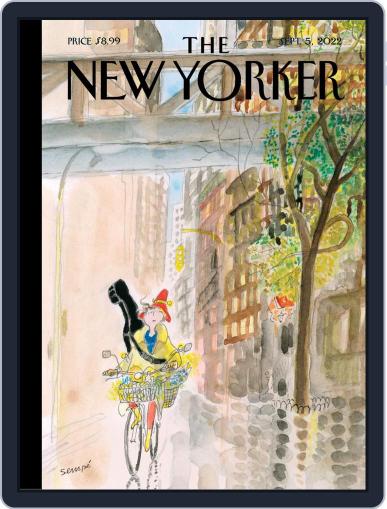 The New Yorker September 5th, 2022 Digital Back Issue Cover