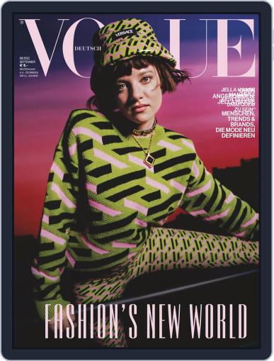 Vogue (D) September 1st, 2022 Digital Back Issue Cover