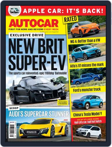 Autocar August 31st, 2022 Digital Back Issue Cover