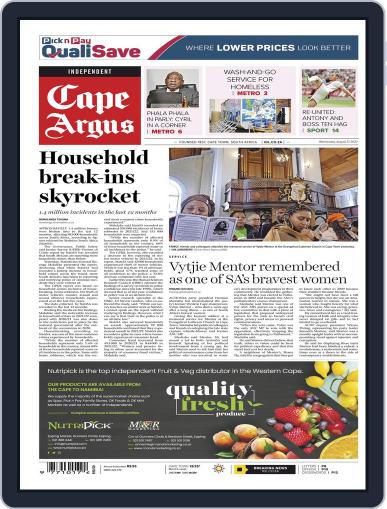 Cape Argus August 31st, 2022 Digital Back Issue Cover