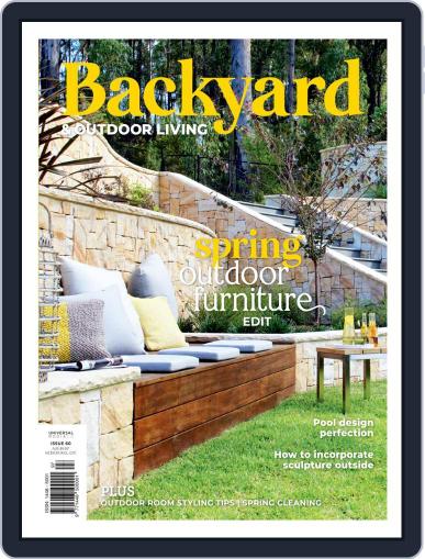 Backyard and Outdoor Living August 1st, 2022 Digital Back Issue Cover