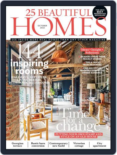 25 Beautiful Homes October 1st, 2022 Digital Back Issue Cover